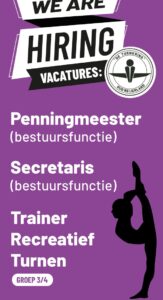 Bestuurders gezocht voor De Turnkring