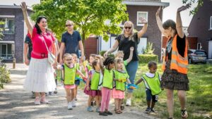 Peuter4daagse tijdens Nationale Sportweek